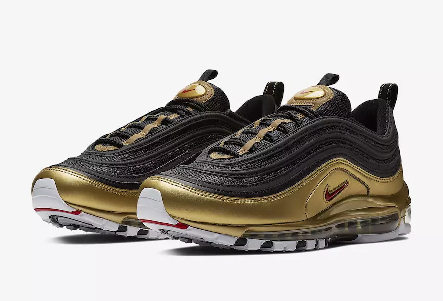 Nike AIR Max 97 Black Metallic Gold AT5458-002 Dátum vydania