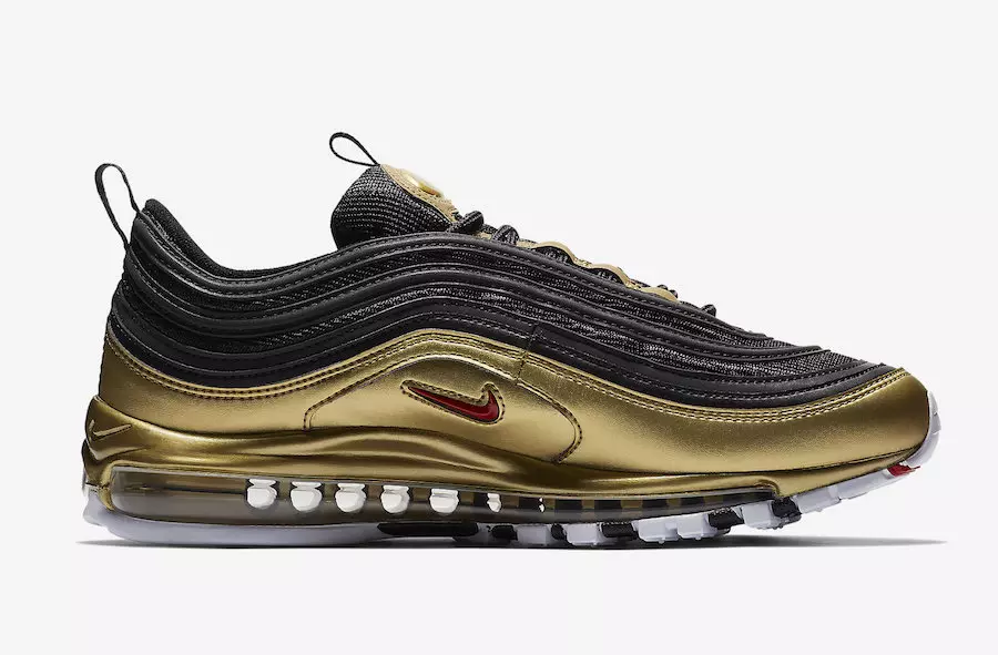 Ngày phát hành Nike AIr Max 97 Black Metallic Gold AT5458-002