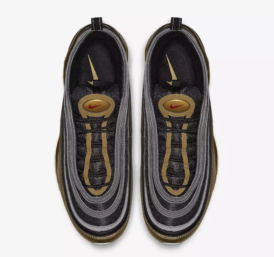 Nike AIr Max 97 Black Metallic Gold AT5458-002 გამოშვების თარიღი