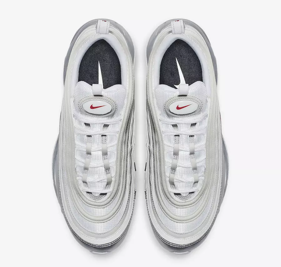 Nike Air Max 97 Blanche Métallique Argent AT5458-100 Date de sortie