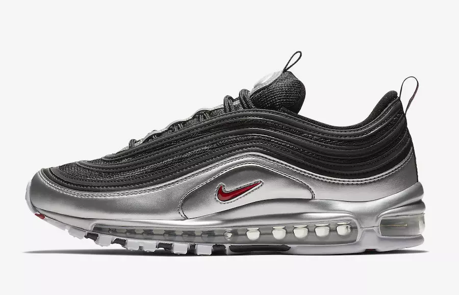 Date de sortie de la Nike Air Max 97 Noir Métallisé Argent AT5458-001