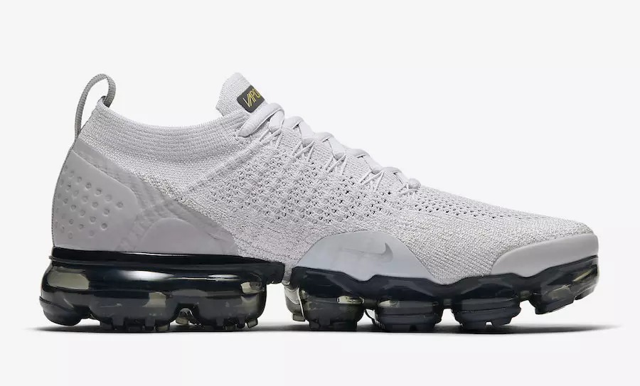 Nike Air VaporMax 2.0 Vast Grey Metallic Gold 942843-010 Թողարկման ամսաթիվ