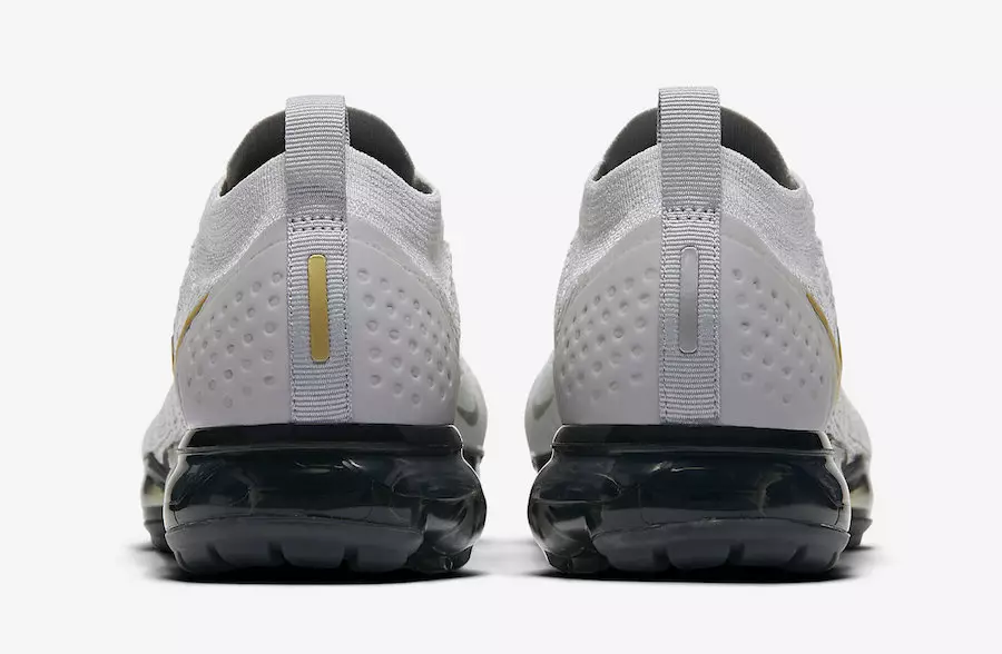 Nike Air VaporMax 2.0 Vast Grey Metallic Gold 942843-010 Ημερομηνία κυκλοφορίας