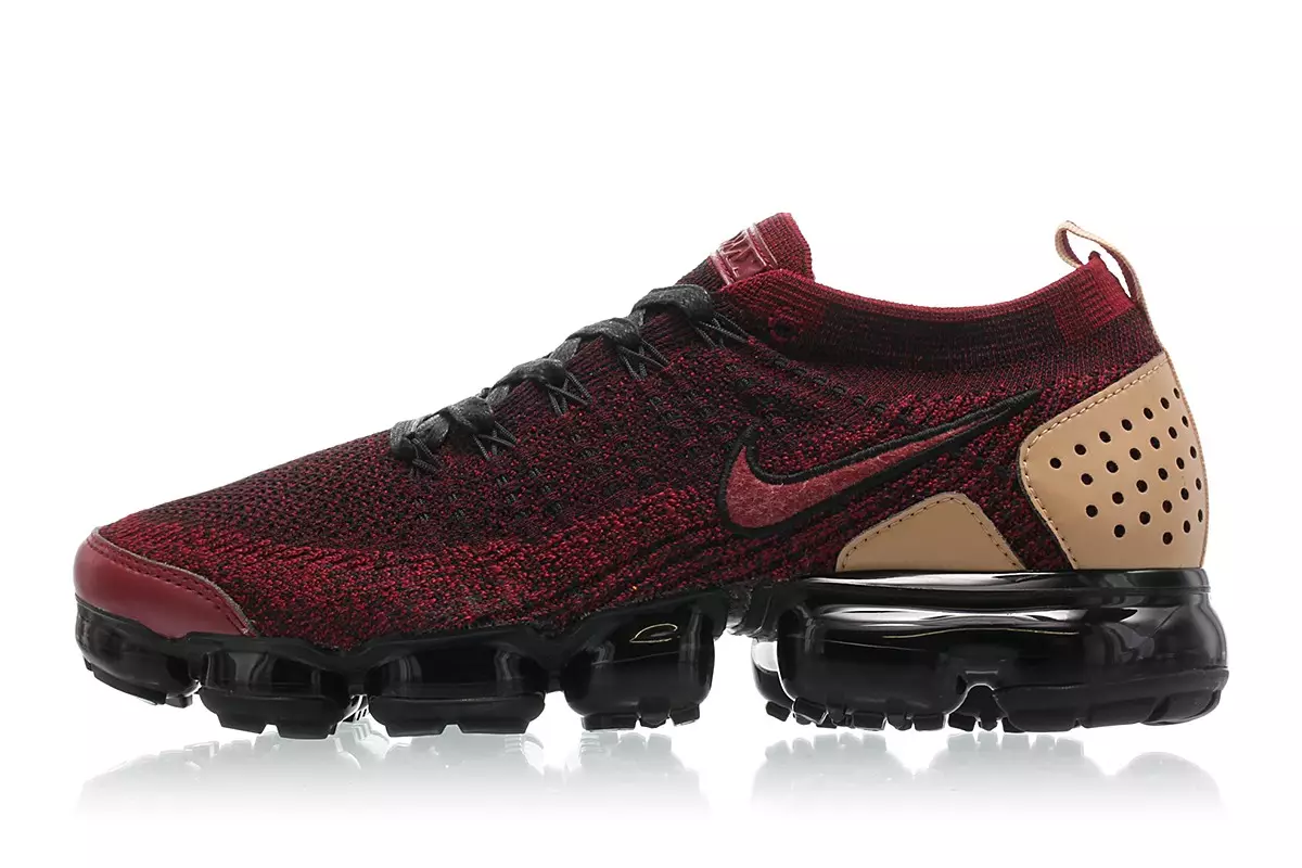 Nike Air VaporMax Flyknit 2 NRG Team Red Vachetta Tan AT8955-600 Թողարկման ամսաթիվ