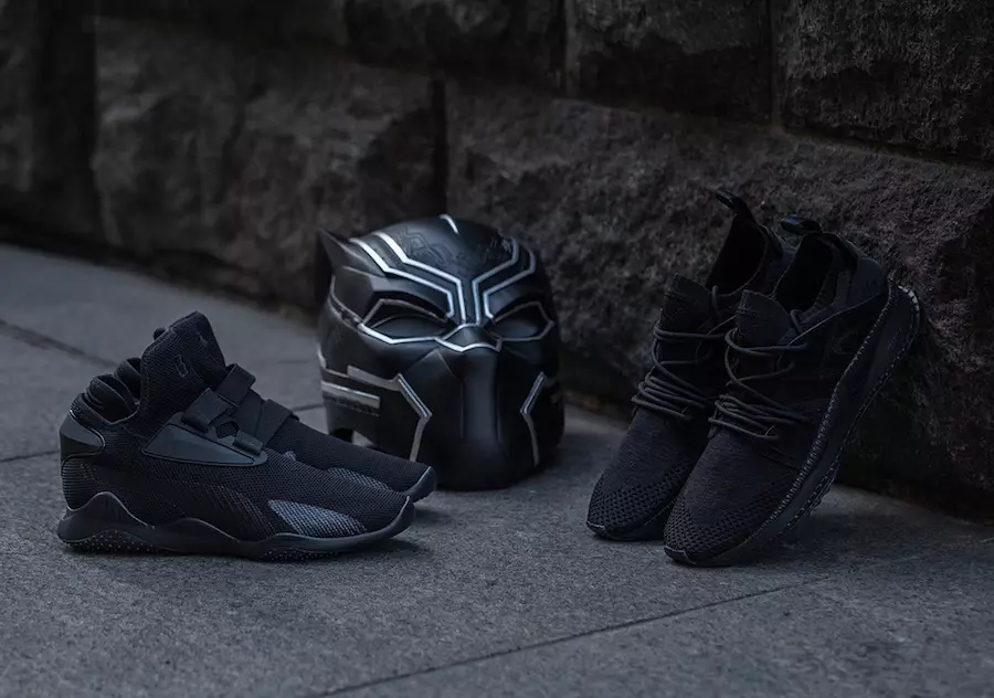 BAIT x Black Panther x PUMA Tsugi BOG ва Mostro Mid Pack