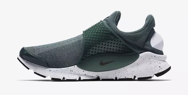 Nike Sock Dart Svart Grön