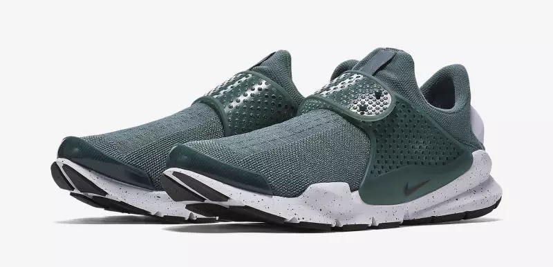 Nike Sock Dart Hitam Hijau