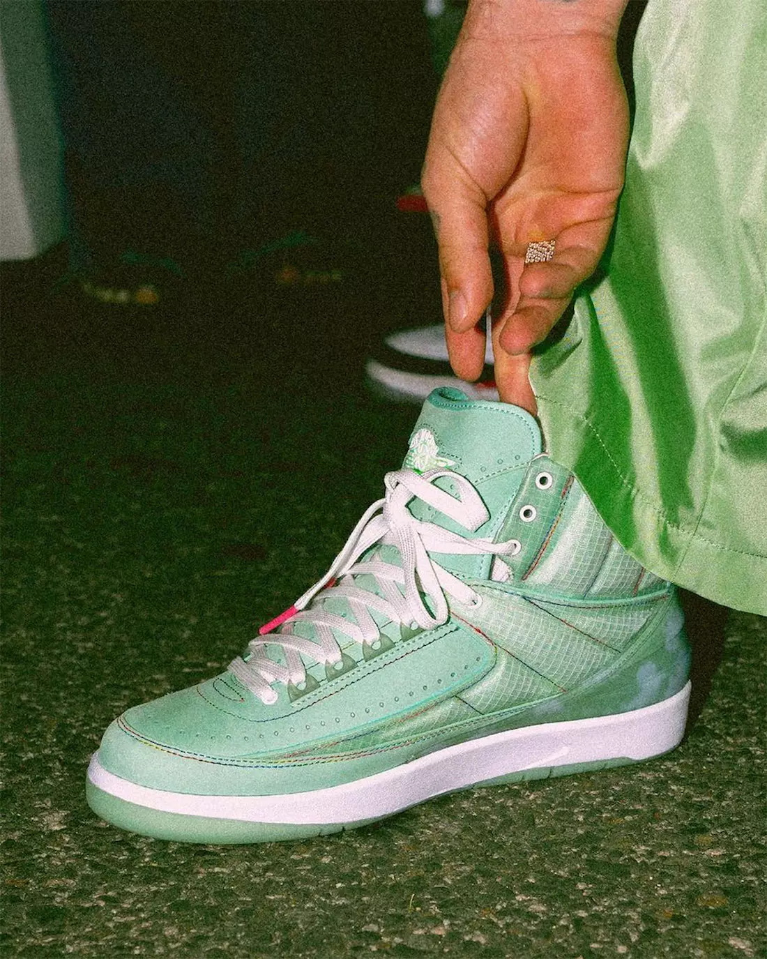 J Balvin Air Jordan 2 Green Friends Family