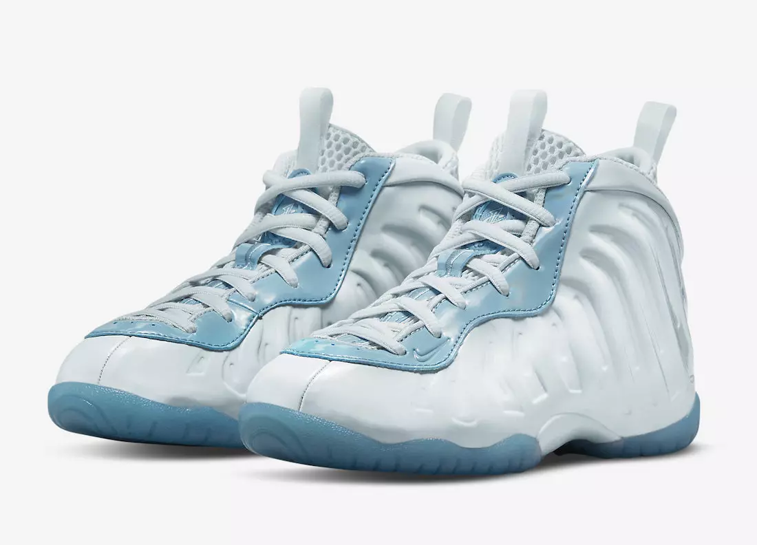 تاريخ إصدار نايكي Little Posite One White Blue DM1095-400