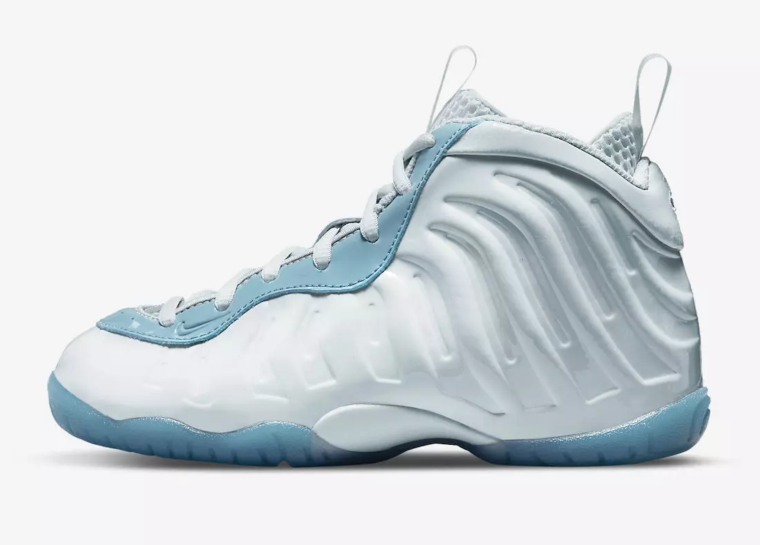 Nike Little Posite One White Blue DM1095-400 ဖြန့်ချိသည့်ရက်စွဲ