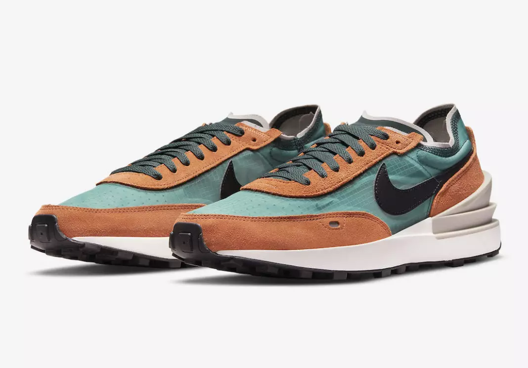 Nike Waffle One Pro Green Rush Orange DD8014-300 Թողարկման ամսաթիվ