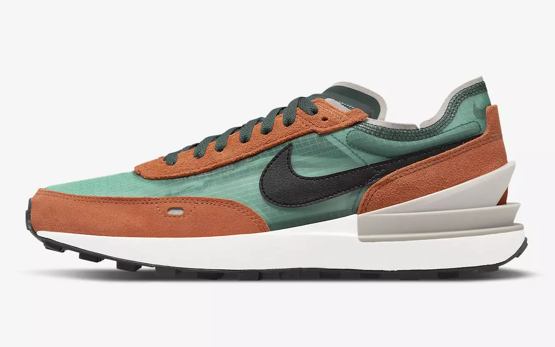 Nike Waffle One Pro Groen Rush Oranje DD8014-300 Releasedatum