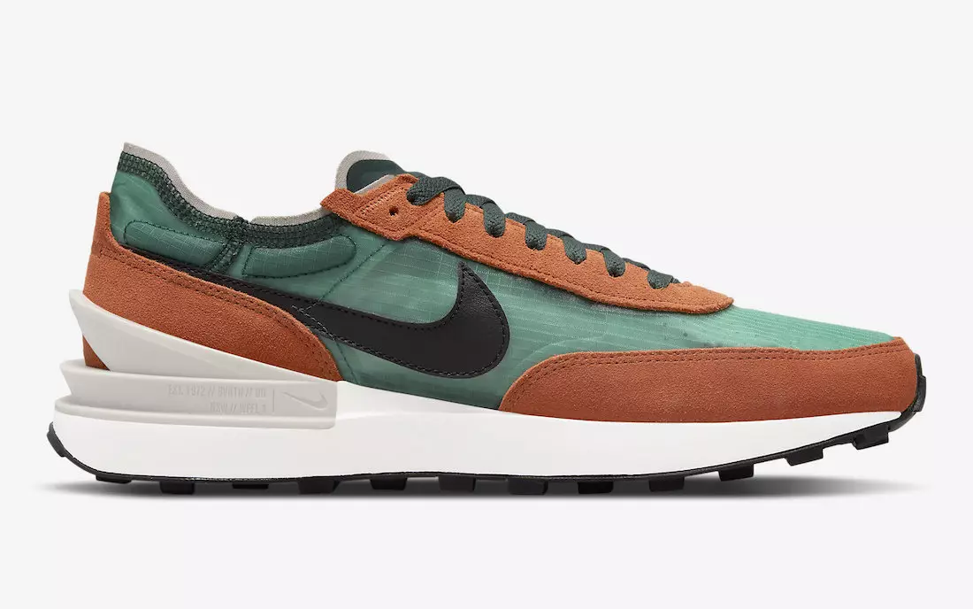 Дата выпуску Nike Waffle One Pro Green Rush Orange DD8014-300