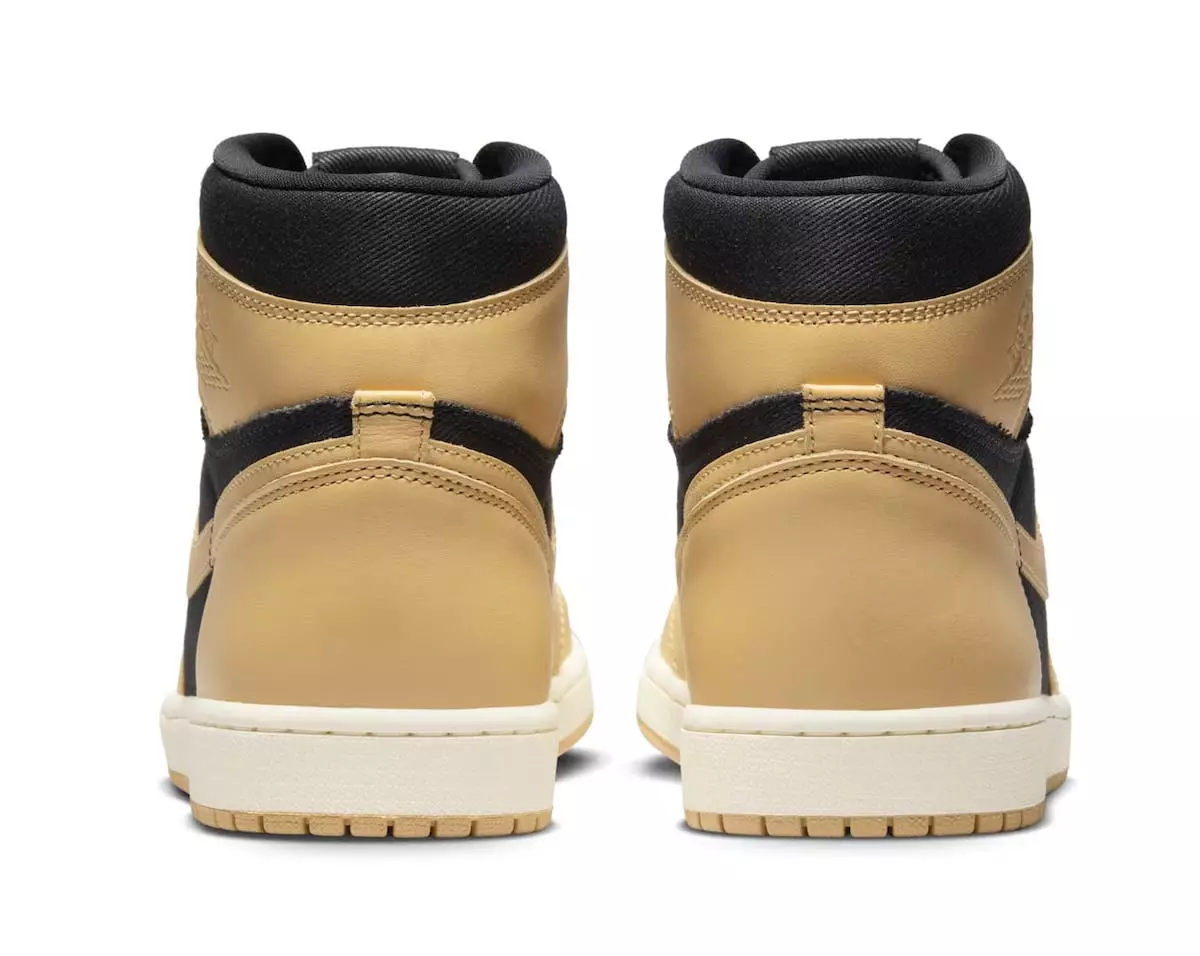 Air Jordan 1 Heirloom Vachetta Tan Black 555088-202 Tanggal Rilis