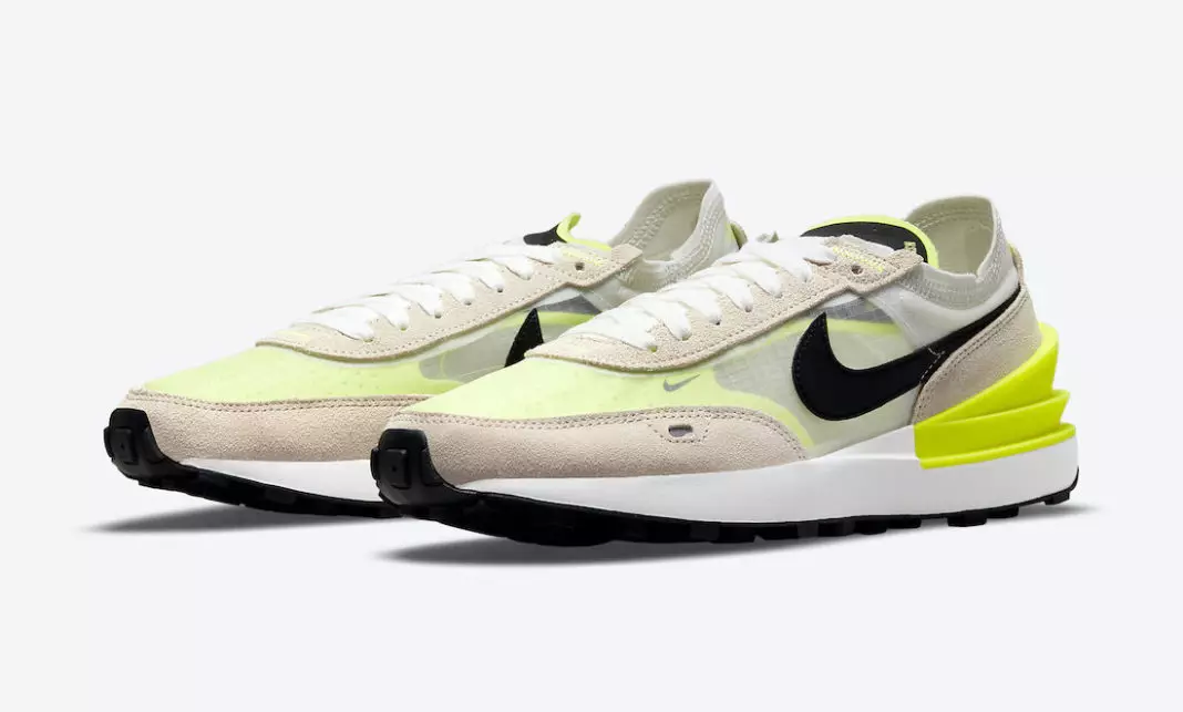 Date de sortie de la Nike Waffle One Summit Blanche Volt DN4696-101