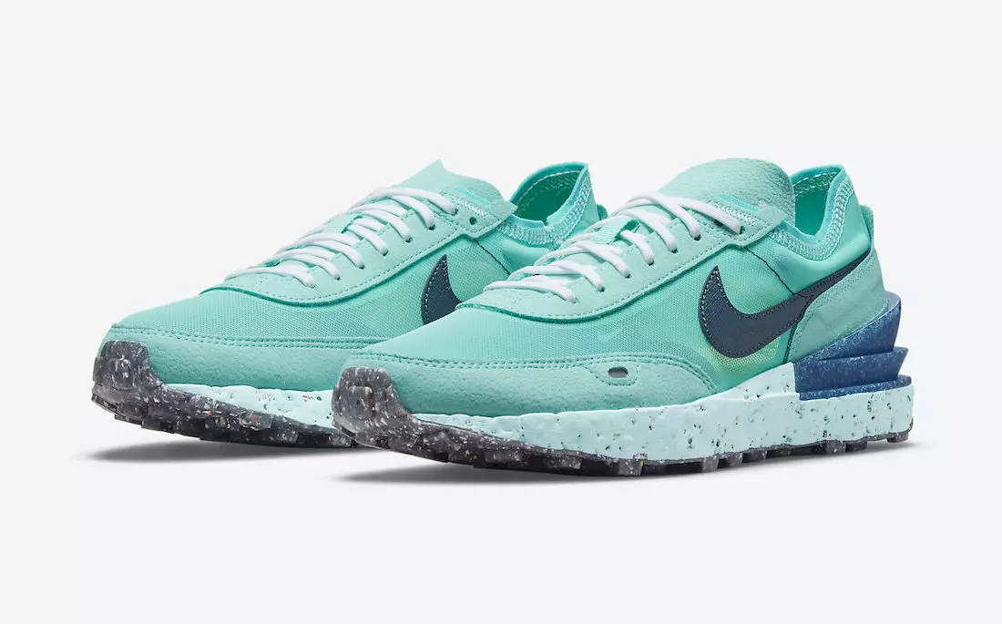 Nike Waffle One Crater prekriven aqua tonovima