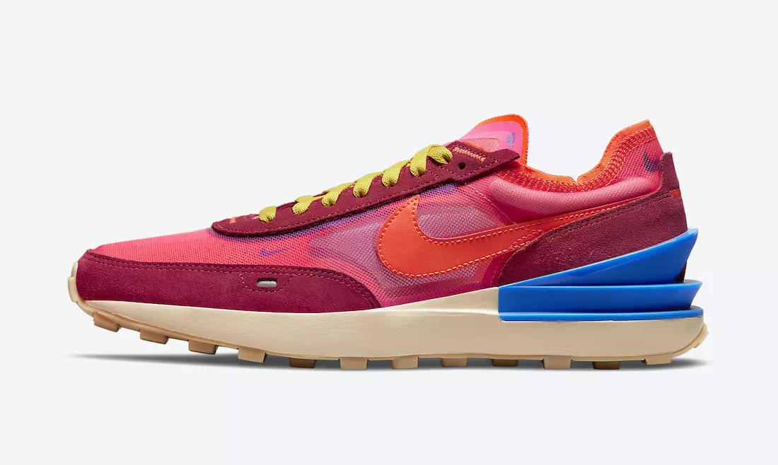 Nike Waffle One Hyper Pink University Red Racer Blue DA7995-601 išleidimo data