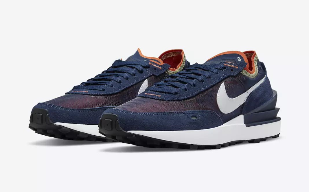 Nike Waffle One Midnight Navy Orange Melon Tint DA7995-401 Թողարկման ամսաթիվ