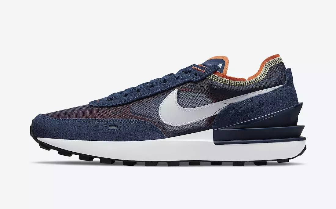 Nike Waffle One Midnight Navy Orange Melon Tint DA7995-401 Ngày phát hành