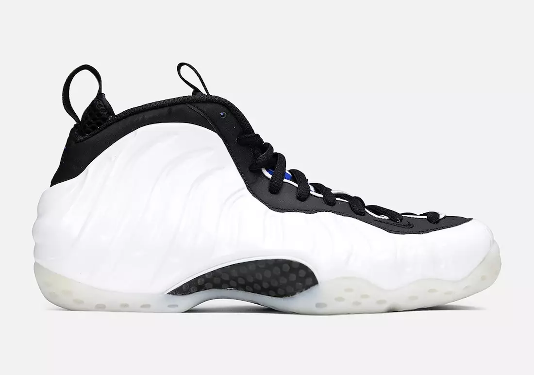 Nike Air Foamposite One White Black Royal CZ1912-100 Tarehe ya Kutolewa