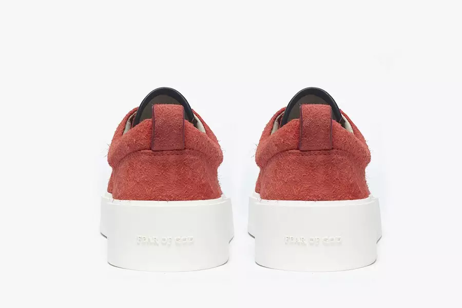 Fear of God Cordones Gamuza Roja