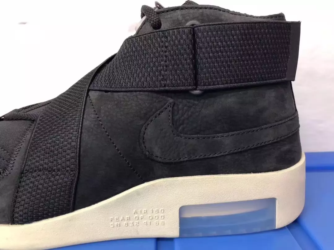 Nike Air Fear of God Mocassin Noir Sangles Croisées