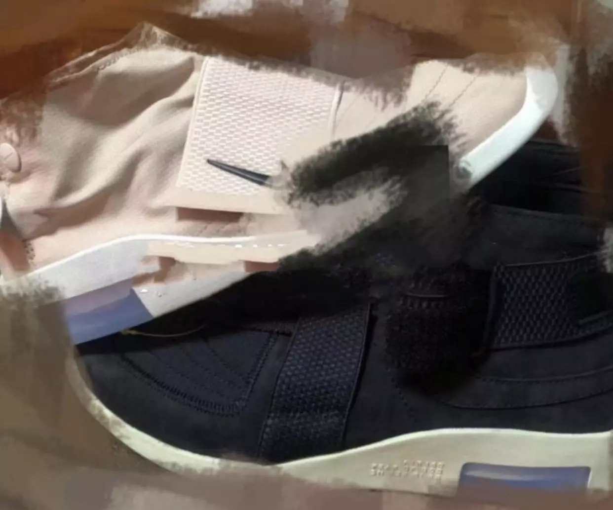 حذاء Nike Air Fear of God موكاسين أسود