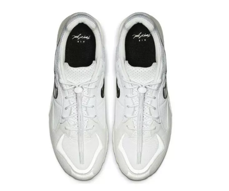 מורא פון גאָט Nike Air Skylon 2 ווייַס שווארצע ליכט ביין זעגל BQ2752-100 מעלדונג טאָג