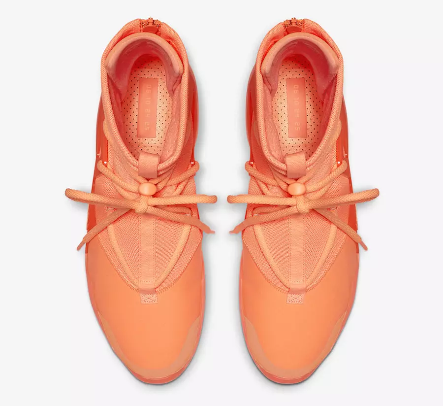 تاریخ انتشار Nike Air Fear of God 1 Orange Pulse AR4237-800