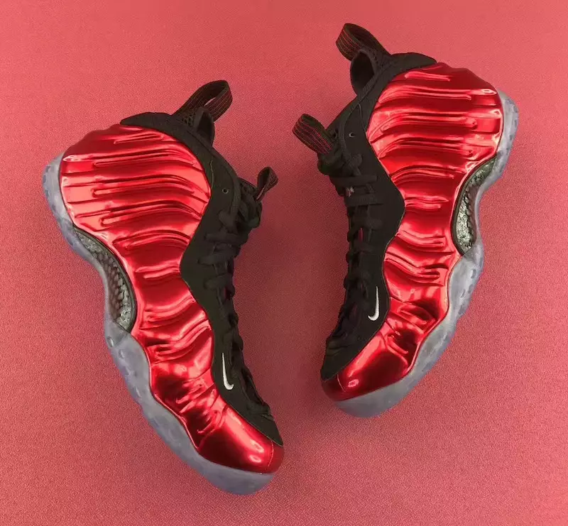 Nike Air Foamposite One Metallic Red Datum vydání 2017