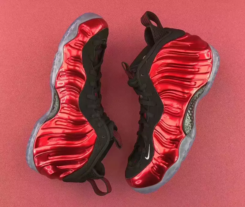 Санаи нашри Nike Air Foamposite One Metallic Red 2017