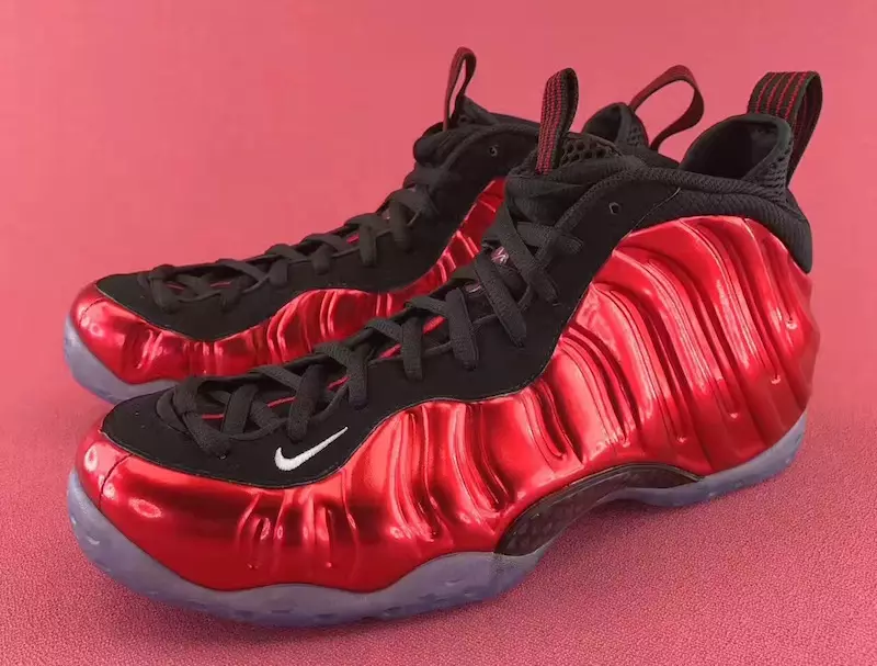 Nike Air Foamposite One Metallic Red Datum vydání 2017