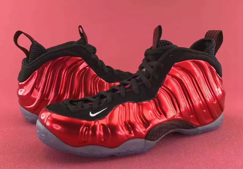 Nike Air Foamposite One Metallic Red väljalaskekuupäev 2017