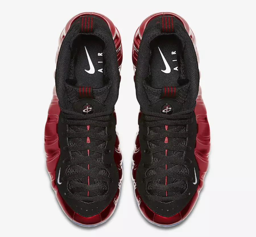 Чырвоная металічная вусцілка Nike Air Foamposite One 314996-610