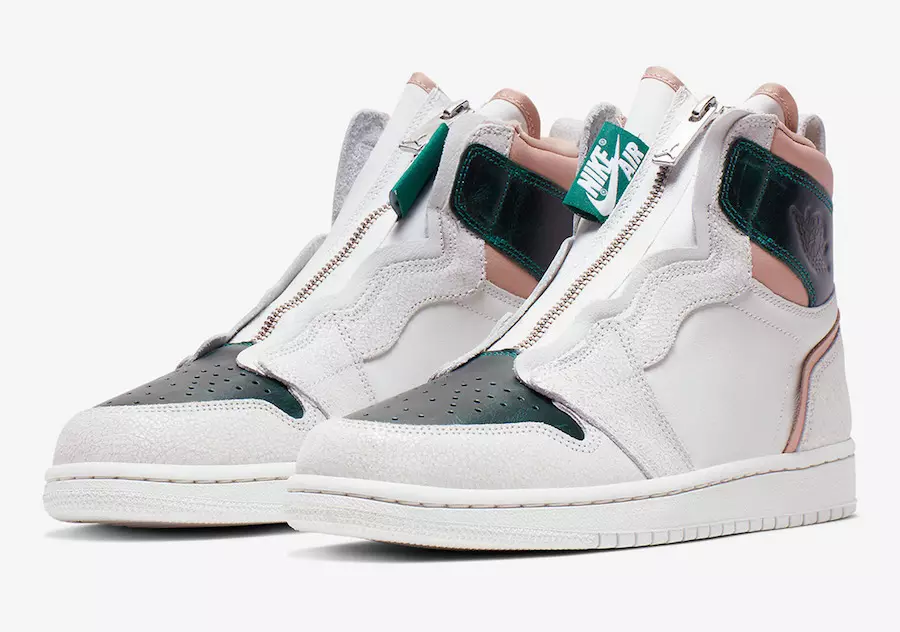 Data de llançament de les Air Jordan 1 High Zip "Mystic Green".