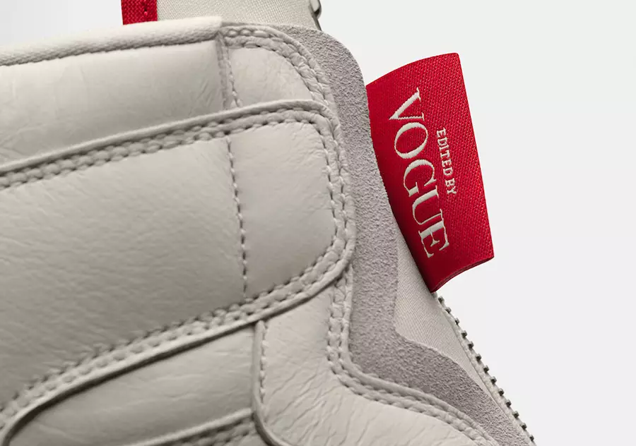 Vogue Air Jordan 1 High Zip AWOK Sail University Red Шығарылым күні