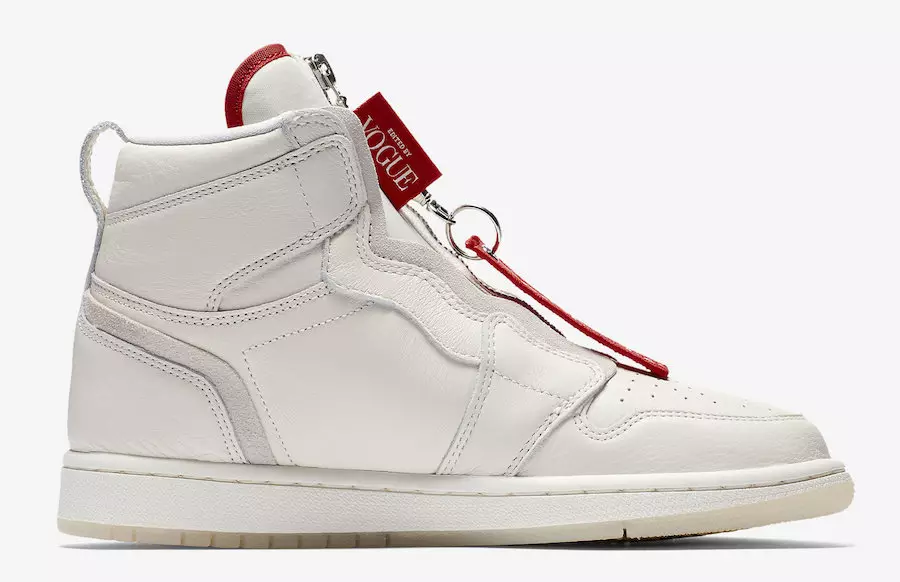 Vogue Air Jordan 1 High Zip AWOK Sail BQ0864-106 Tarikh Tayangan