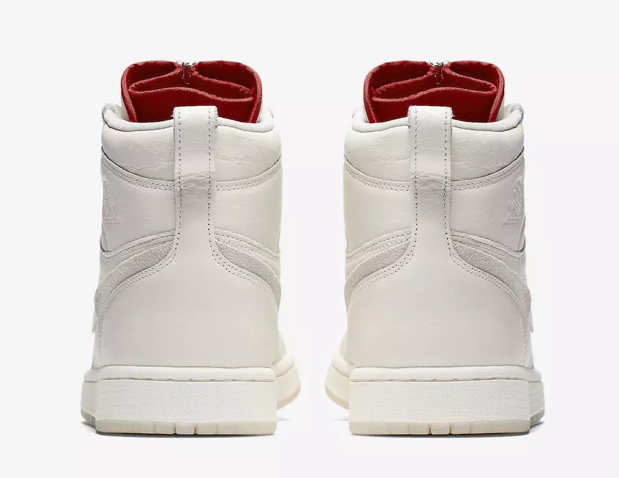 Vogue Air Jordan 1 High Zip AWOK Sail BQ0864-106 Releasedatum