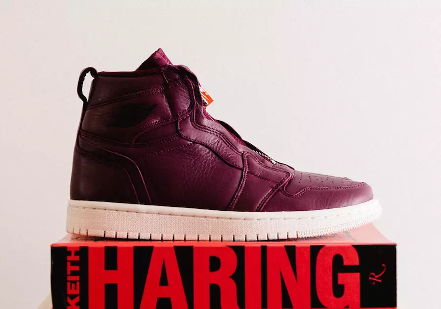 Air Jordan 1 High Zip Burdeos AT0575-600