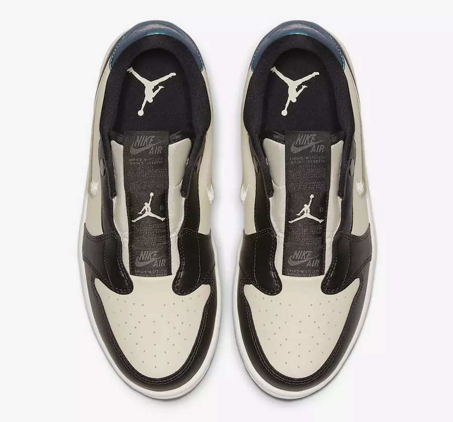 Air Jordan 1 Low Slip Black Fossil Ivory AV3918-201 Թողարկման ամսաթիվ