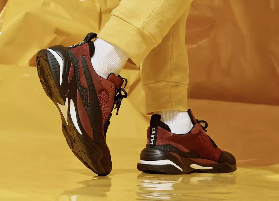 PUMA Thunder Spectra Tawny Port Iswed 367516-03 Data tar-Rilaxx