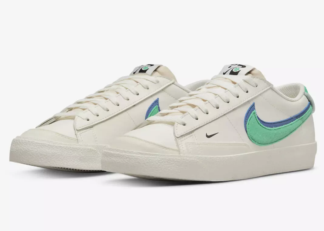 Nike Blazer Low Phantom Stadium Green Old Royal Black DO9777-001 Датум на издавање