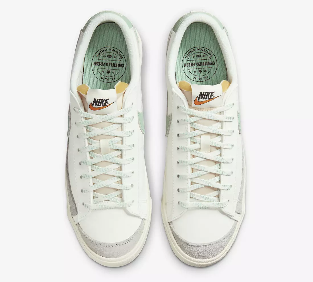 تاريخ إصدار Nike Blazer Low 77 PRM Fresh DO9799-100