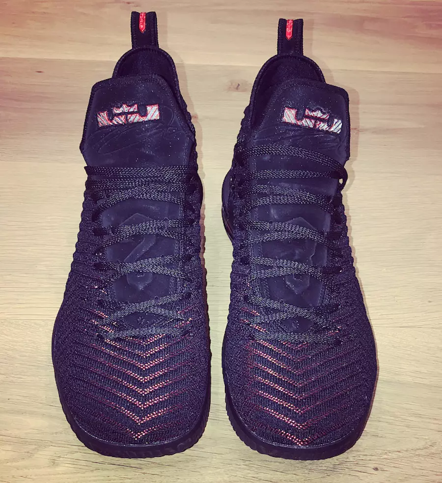 Nike LeBron 16 Bred Black University Red Дата выпуска Цены