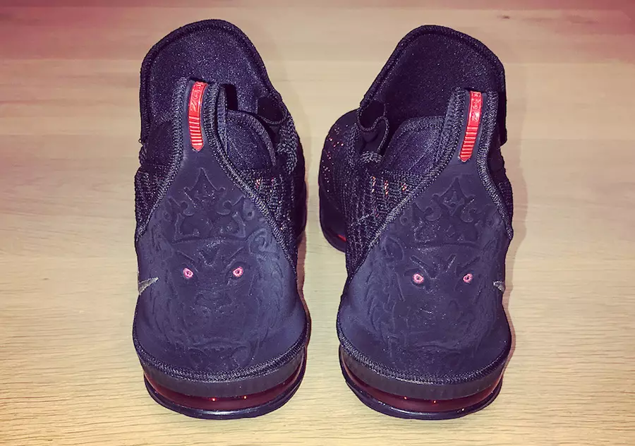 Nike LeBron 16 Bred Black University Red Megjelenési dátum ára