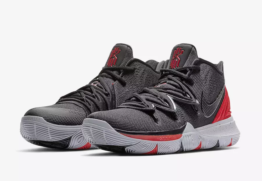 Nike Kyrie 5 julkaistaan yliopiston punaisena ja mustana