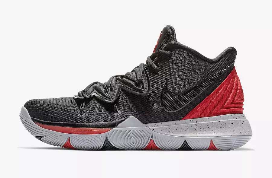 Nike Kyrie 5 University Rojas Negras AO2919-600 Fecha de lanzamiento