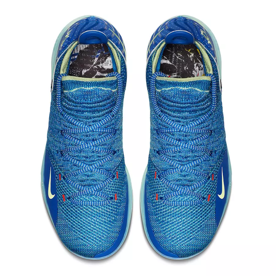 Nike KD 11 Paranoïaque Bleu AO2605-900