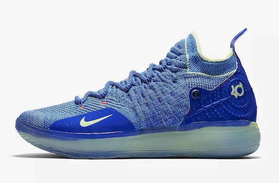 Nike KD 11 Warriors Blue AO2605-900 Chiqarilgan sana