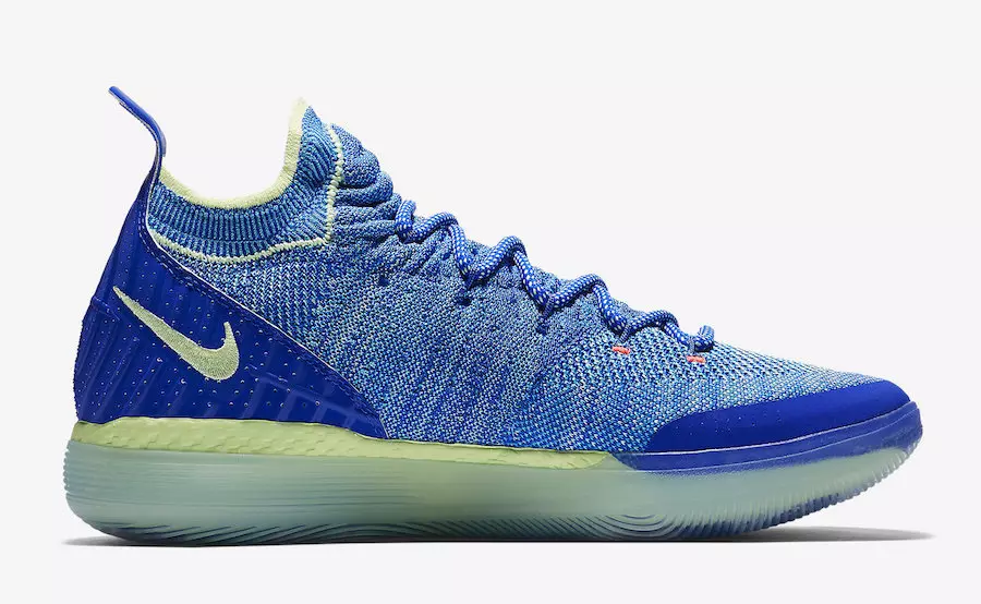 Nike KD 11 Warriors Blue AO2605-900 Utgivelsesdato